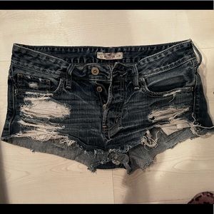 Hollister denim shorts